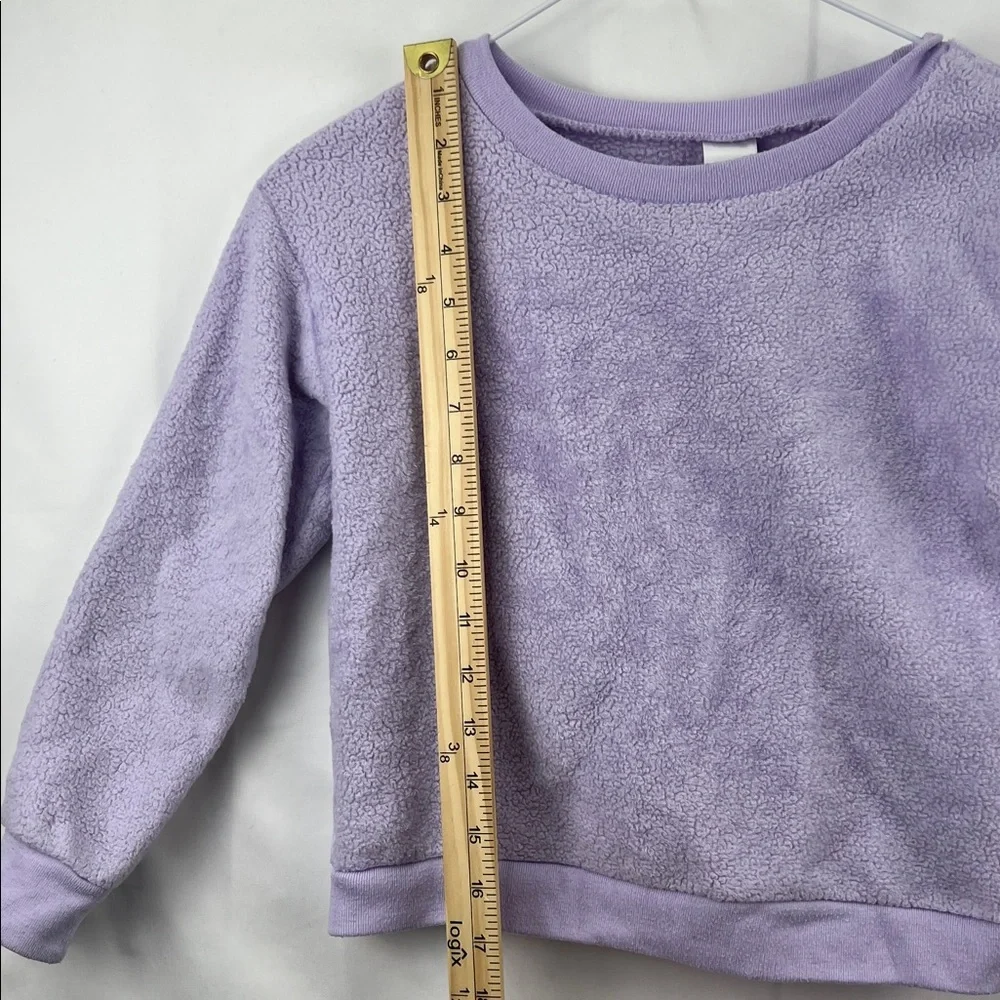 The Children’s Place - Girl’s fleece Pullover - Lavender - Medium 7/8